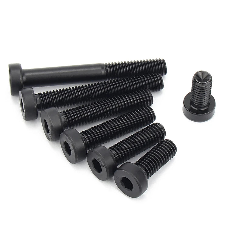 M3 M4 M5 M6 M8 M10 M12 M14 M16 DIN 7984 Grade12.9 Black Steel Allen Bolts Cylinder Hex Low Head Socket Cap Screws