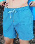 Custom Quick Dry Polyester Beach Shorts Swim Trunks Outdoor Casual Sports Drawstring Mens Swimsuit