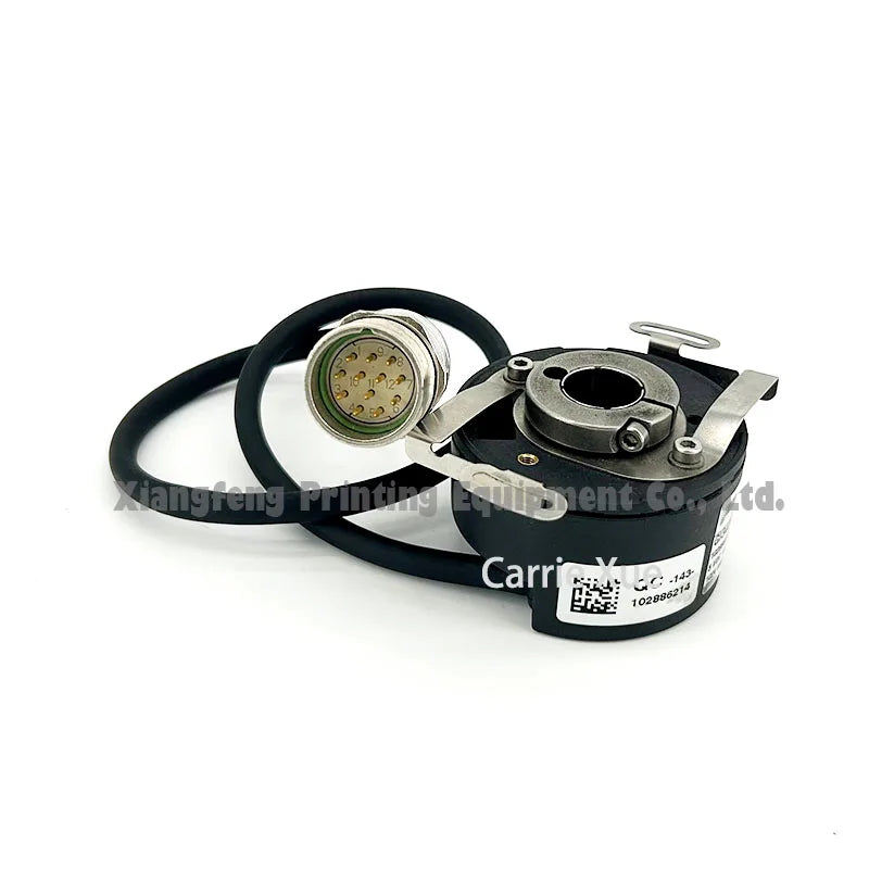 GI342.Z04 Encoder Original Used 80.37U44-A159 Encoder Use for Manroland Main Motor Offset Press Spare Parts Offset Accessories