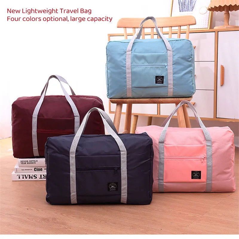 Multi-functional Fashion Geometric Zipper Travel Lightweight Foldable Large Capacity High Quality Adjustable Strap Unisex Bag