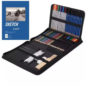Professional 72-Color Sketch Pencil Art Set Artist's Standard Pencils Supply