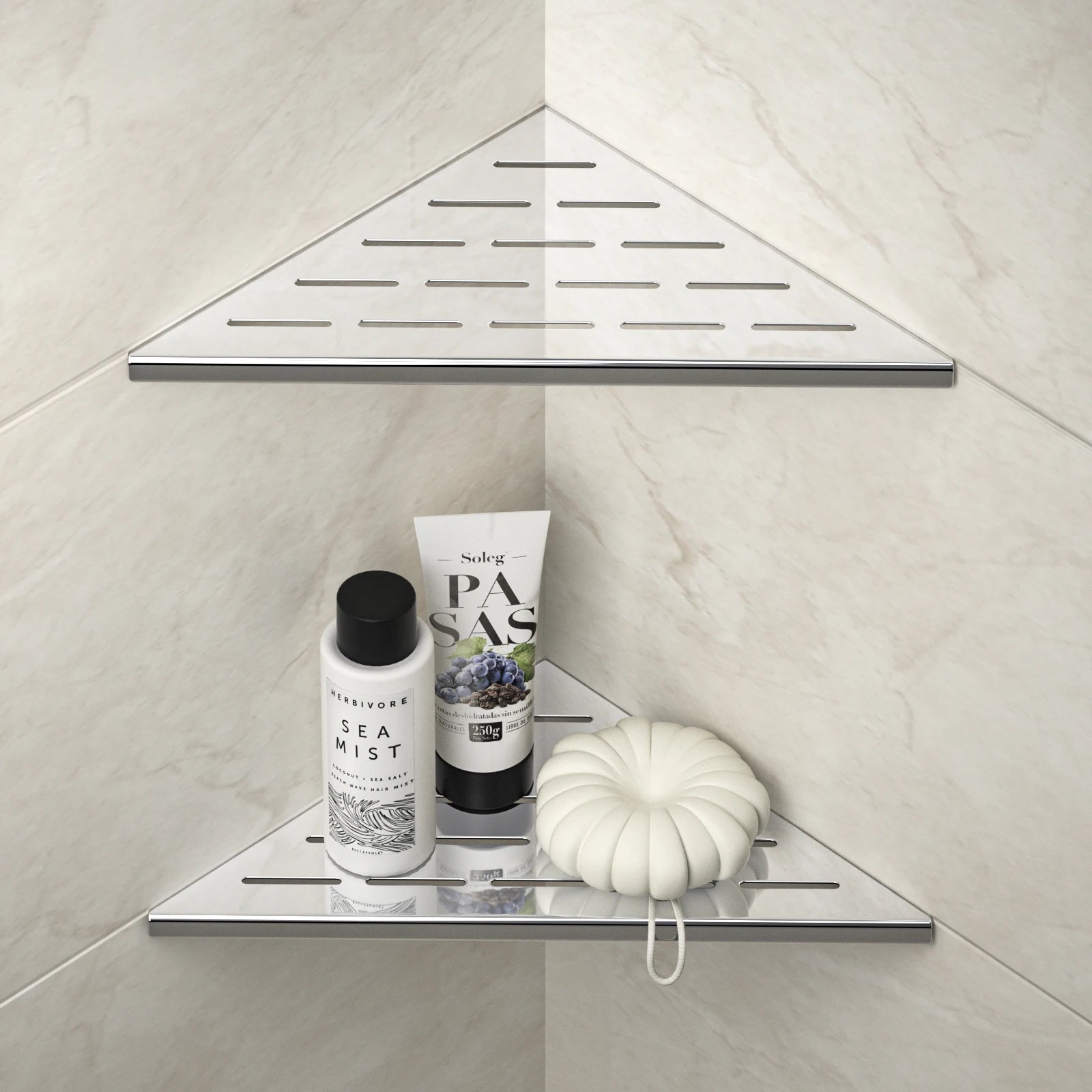 Polished Finish Stainless Steel 10 Inch Niche Shelf Recessed Mount Available in USA Warehouse