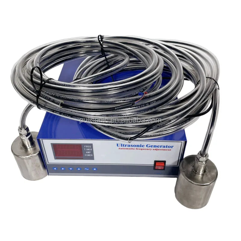 28Khz 200W Smart Ultrasonic Algae Controller with Remote Control Port for Aquaculture Farms