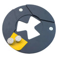 HTC HUSQVARNA Conversion Plate With Integrated Quick Change Slots for Lavina Diamond Tools