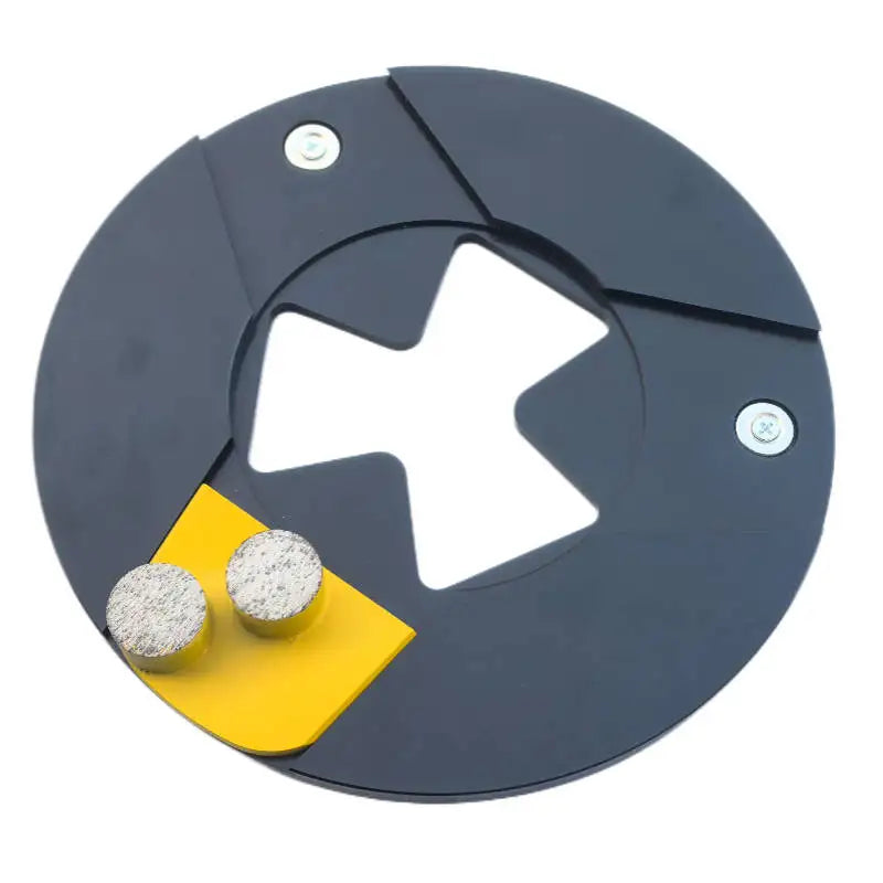 HTC HUSQVARNA Conversion Plate With Integrated Quick Change Slots for Lavina Diamond Tools