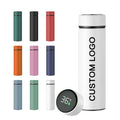 Wholesale Stainless Steel Insulated Double Wall Vacuum Flask Thermos Classic LED Temperature Display Smart Digital Water Bottle