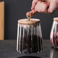 2025 New Style Classic Borosilicate Glass Food Storage Jars 700ml Eco-friendly Freshness Preservation Hand Blown for Storage