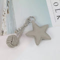 Gorfia Five-Pointed Star Woven Rope Pendant New Star-Colored Waterproof Bag Accessory for Backpack Keychain DIY Decoration