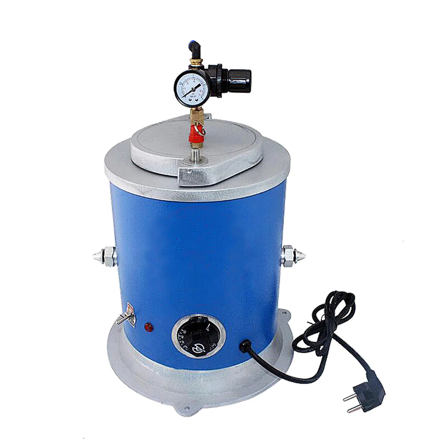 Boasta Wax Injector Machine With Base 500W 2.5L 110â„ƒ Metal Double Nozzle Jewelry Wax Casting Permanent Equipment