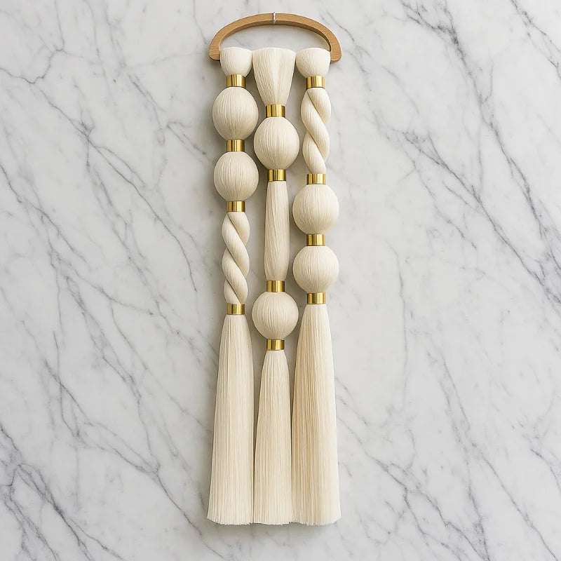 24*110cm Modern Minimalistic for Bedroom Provide Table Backdrop Unique Decor with Macrame and Durable EH2509002