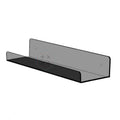 Transparent PS Plastic Detachable Wall Shelf for Advertising in Retail Stores