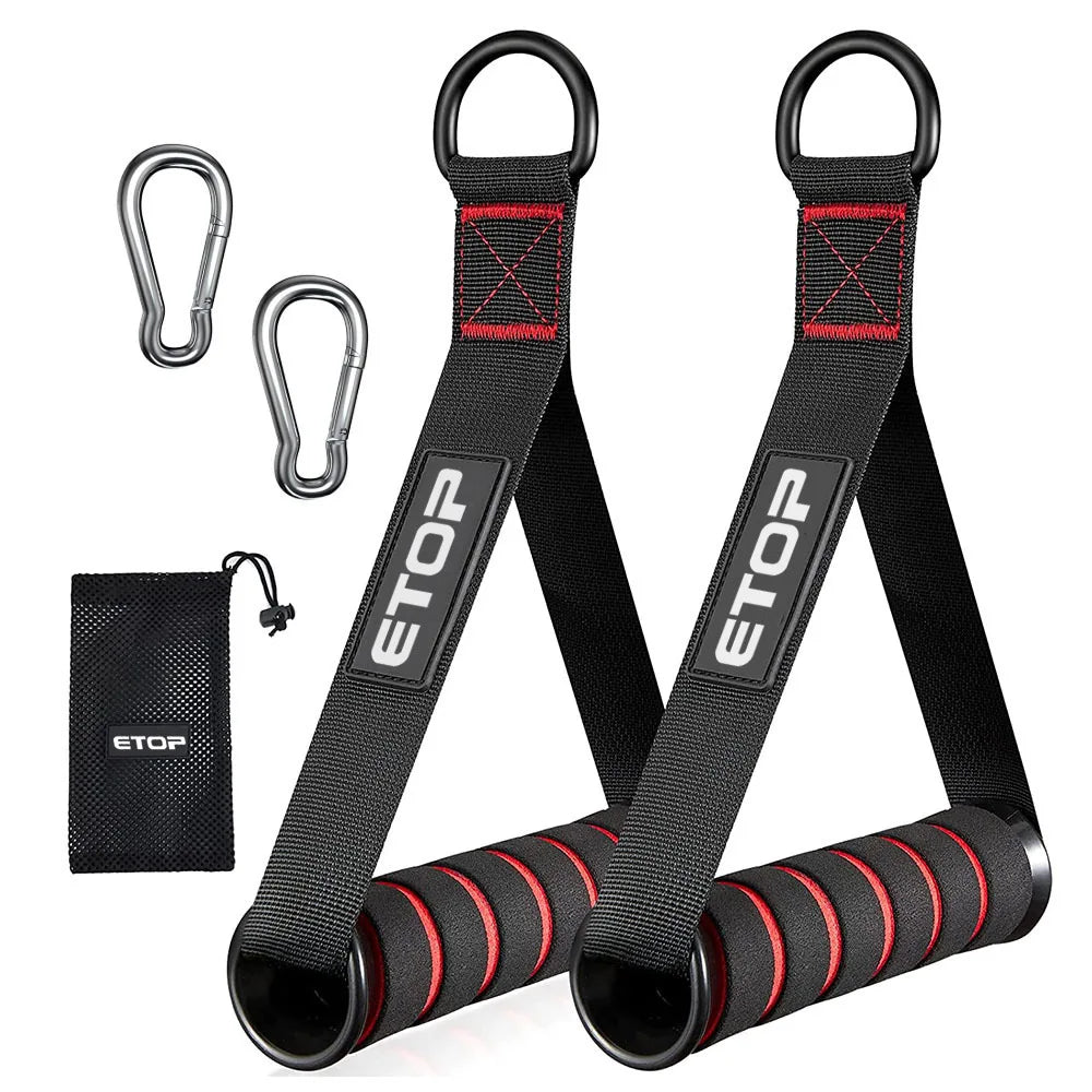 Harbour Exercise Handle Replacement Fitness Equipment for Pilates Yoga Strength Training Pull-Down and Home Gym Workouts