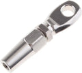 Marine Grade 316 Stainless Steel Swageless Eye Terminal Wire Cable Rope DIY Fitting Rigging Hardware Balustrade Kit