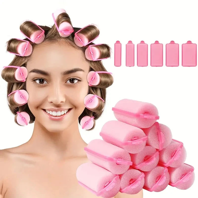 2023 New Design Magic Hair Rollers Curvy Wavy Salon DIY Hairdressing Hair Curler Roller