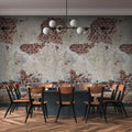Germany Made Stone Look Photo Wallpaper Mural Non Woven Vinyl Veige Brown Cream Modern Design for Bedroom Dining Rooms Easy