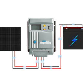10A/20A/30A/40A MPPT Solar Charger Controller 12V/24V AUTO with WIFI or Bluetooth MPPT Controller LED Display