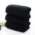 Beauty Salon 40cm X 80cm 100% Cotton Black Towels MegaBDM