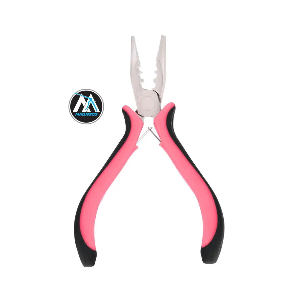 Mini 3-Hole Plier in Stainless Steel for Micro & Nano Ring Hair Extensions Hair Extension Openers and Removal Tool