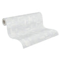 Made in Germany - Coatable Wallpaper rolls Geometric Paintable White Non Woven Vinyl Wallpaper for painting - 2500 x 106 m