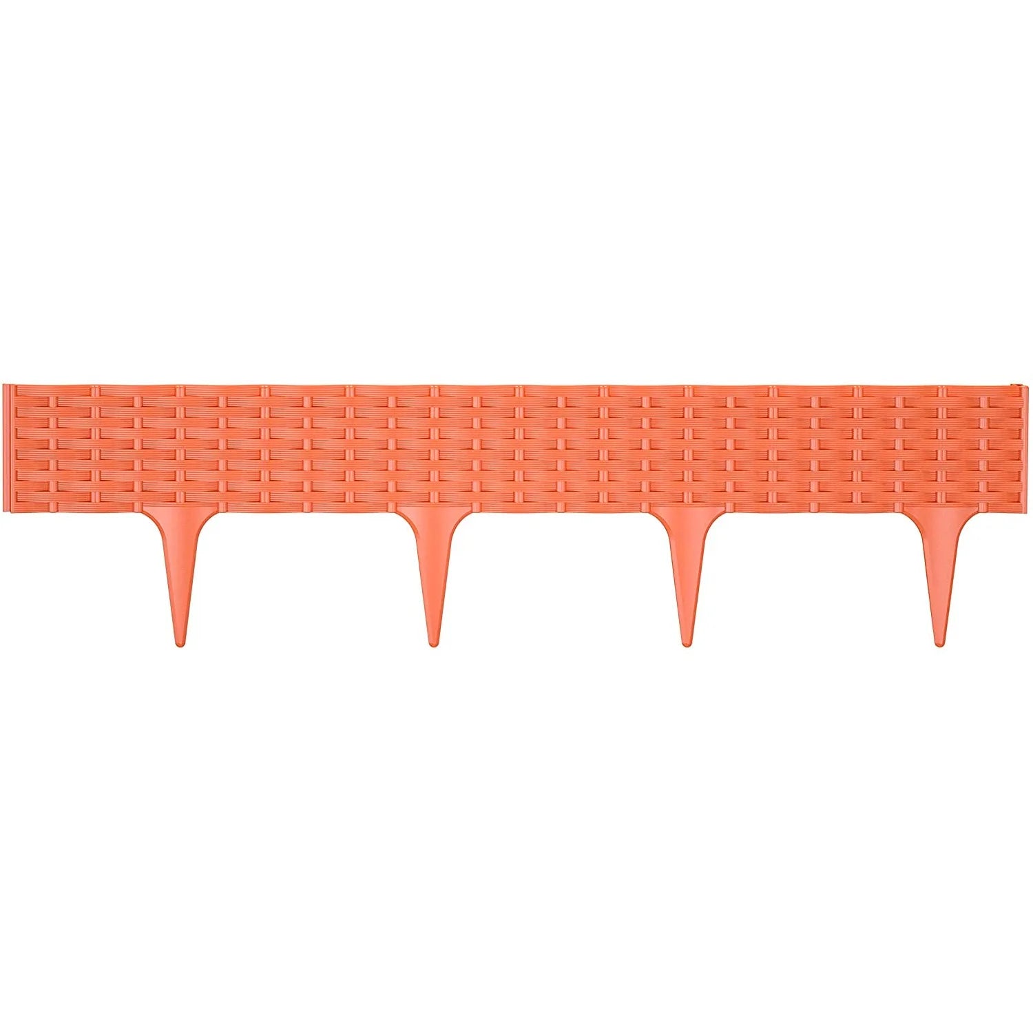 Prosperplast "Ibra" plastic lawn border for garden 390 x 390 x 18.65 cm terracotta color