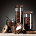Smell Proof Clear Mason Air Tight Glass Condiment Storage Spice Jars with Aluminum Lids MegaBDM