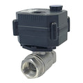 Factory FH-MO OP01 Electric Motorized 1/2 3/4 Inch DN15 DN20 DN25 Ball Valve 2-Wire Reverse Polarity Control 5V 12V 9-24V DC