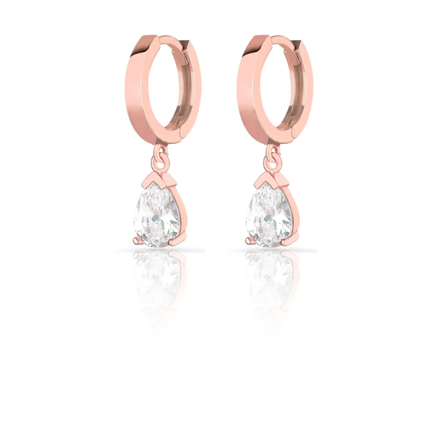 Azuris 925 Sterling Silver Drop Earrings Fashionable Stylish Accessory From Turkey