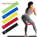 Exercise Fabric Resistant Booty Glute Hip Band Set Custom Logo Workout Gym Elastic Loop Long Resistance Band for Yoga Fitness