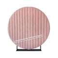 ZJ210629-2 Background Wall Wedding Birthday Luxury Event Round Wedding Decoration Christmas Party Background Frame