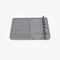 Silicone Drain Mat Faucet Anti Splash Sink Anti Spill Drain  Kitchen Bath Absorbent Mat