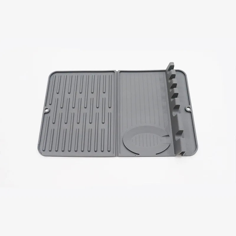 Silicone Drain Mat Faucet Anti Splash Sink Anti Spill Drain  Kitchen Bath Absorbent Mat