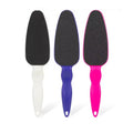 High Quality Professional Double Sided Callus Remover Foot File Rasp Custom Metal Handle Stainless Steel Pedicure Foot File