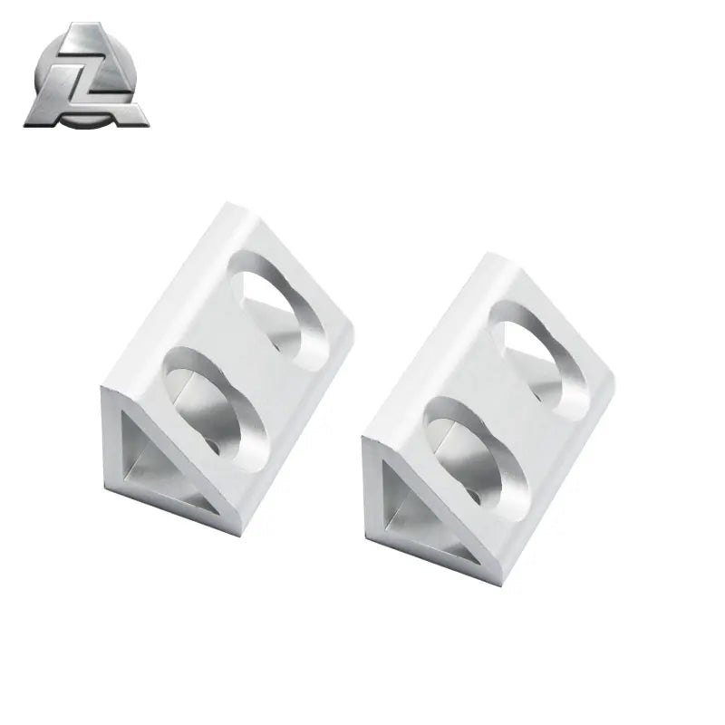 Wholesale T Slot Framing Accessories 4 Hole Inside Gusset Metal Corner Bracket for 30x60mm Aluminum Profile