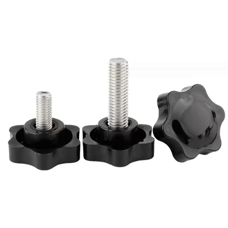 Custom Plum Blossom Screw with Hexagonal Star Shaped Head Metric Thread Clamping Screw Bolt for Furniture Plastic Hand Screws