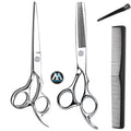Professional Stainless Steel Hair Cutting Scissors Kit for Barber Salon Hairdressing
