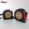 Laser Engraving Blank Measure Tape Functional & Durable Design Dad Measuring Tape Gift Engraved Measuring Tape with Lock