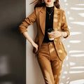 S-3XL New Arrival Women'S Single Formal Regular Fit Button Elegant Slim Business Suits Women Windbreaker Suits Professional