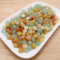 PFT Henan Oblate Shape Multicolored Jade Abacus Beads 8x5mm DIY Jewelry Making Accessories with Mould Making Service Separated MegaBDM