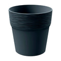 FURU flower pot dimensions (mm) 122x122x122 Anthracite color