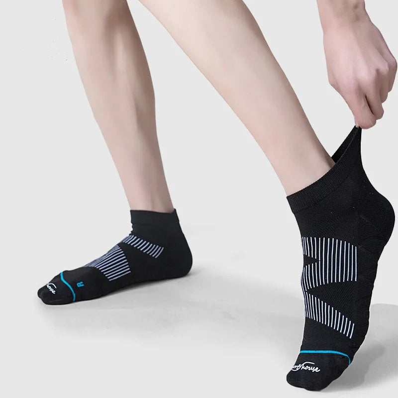 200N Custom logo Professional Marathon Basketball Sports Socks Breathable Cycling Socks Running Hiking Socks for Cyclist