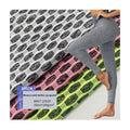 Hot Selling Elastic Sports Fitness Yoga Clothing 100% Nylon Jacquard Honeycomb Lattice Pointelle Fabric Ripstop Style
