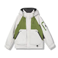 Manufacturer Wholesale Coated High Street Winter Jackets Waterproof Windproof Zipper Warm Snow Clothing Customizable OEM ODM