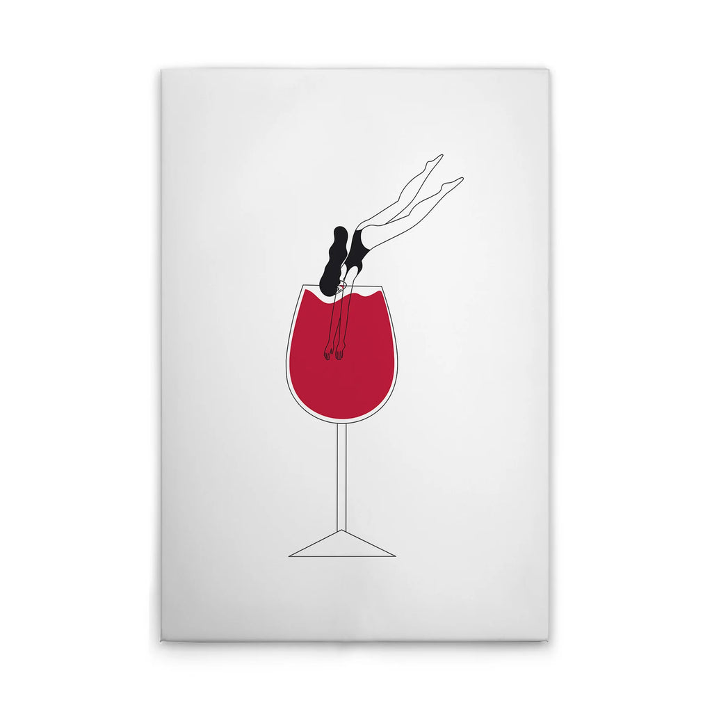 Modern Hanging Wedding Home Decor Canvas Wall Art with Stretcher Frame-Made in Germany