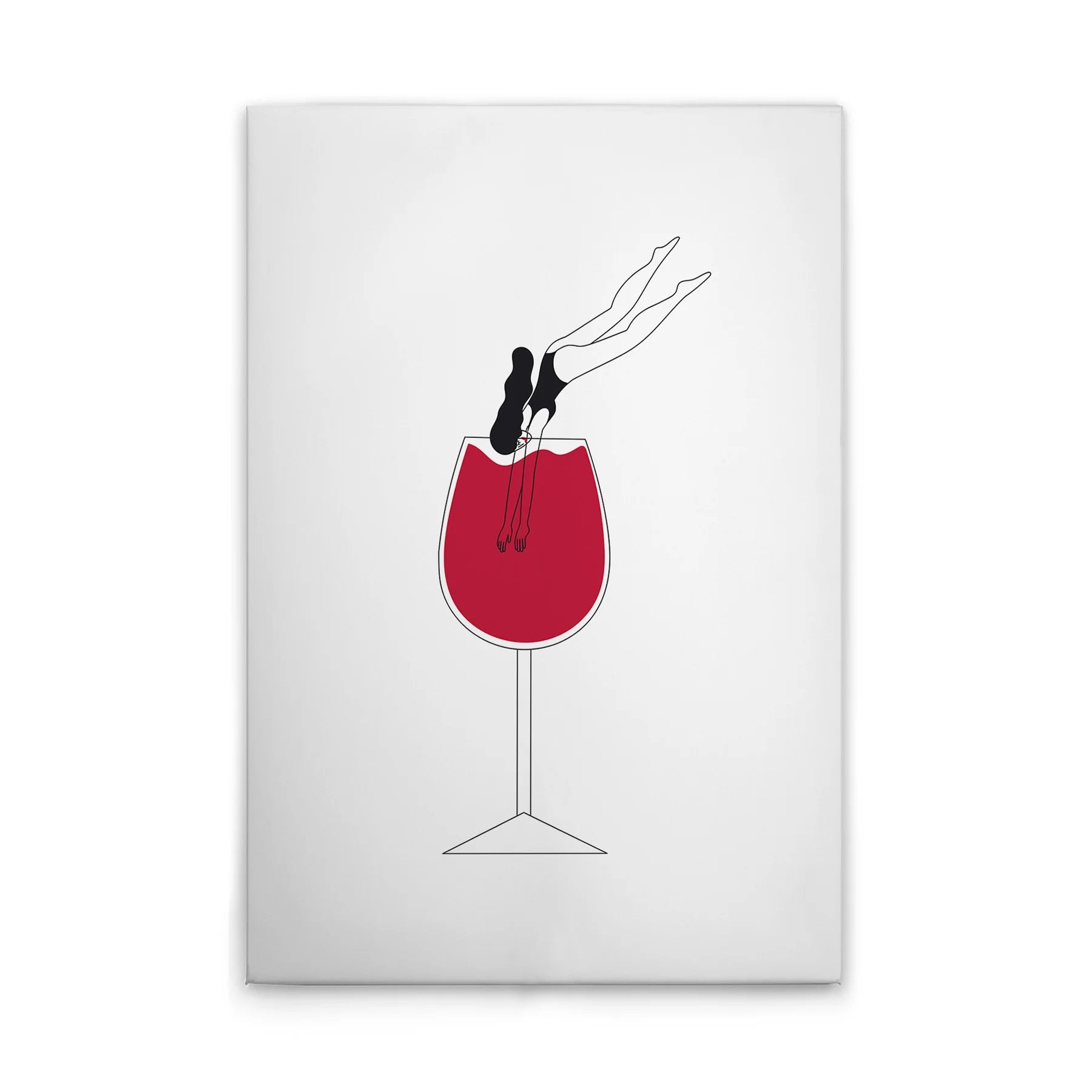 Modern Hanging Wedding Home Decor Canvas Wall Art with Stretcher Frame-Made in Germany