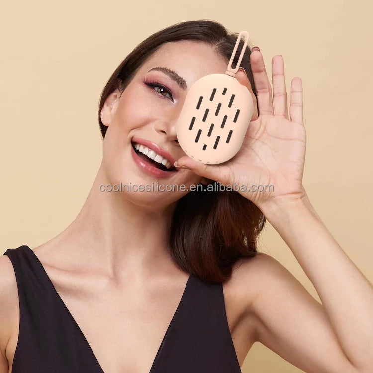 Breathable Washable with Handle Cleaning Case Simple Makeup Sponge Blender Sponge Makeup Sponge Holder Case
