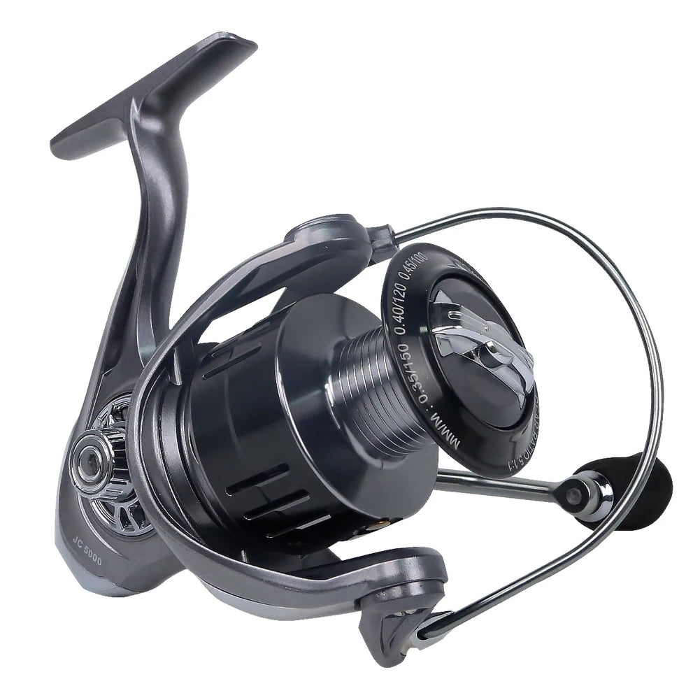 ORJD 1000-7000 Series Metal Coil Spinning Reel 5.2: 1 Jigging Saltwater Surf Metal Spinning Fishing Reel