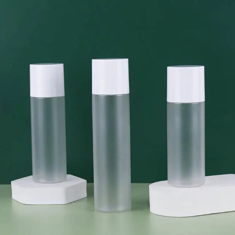 50ml 100ml 150ml 200ml 300ml Frosted Plastic PET Empty Bottle Toner Bottle Cosmetic Screen Printing Lotion Bottle