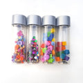 Custom Children's Sensory Bottles with Screen Printing Recyclable Plastic for Fun and Learning