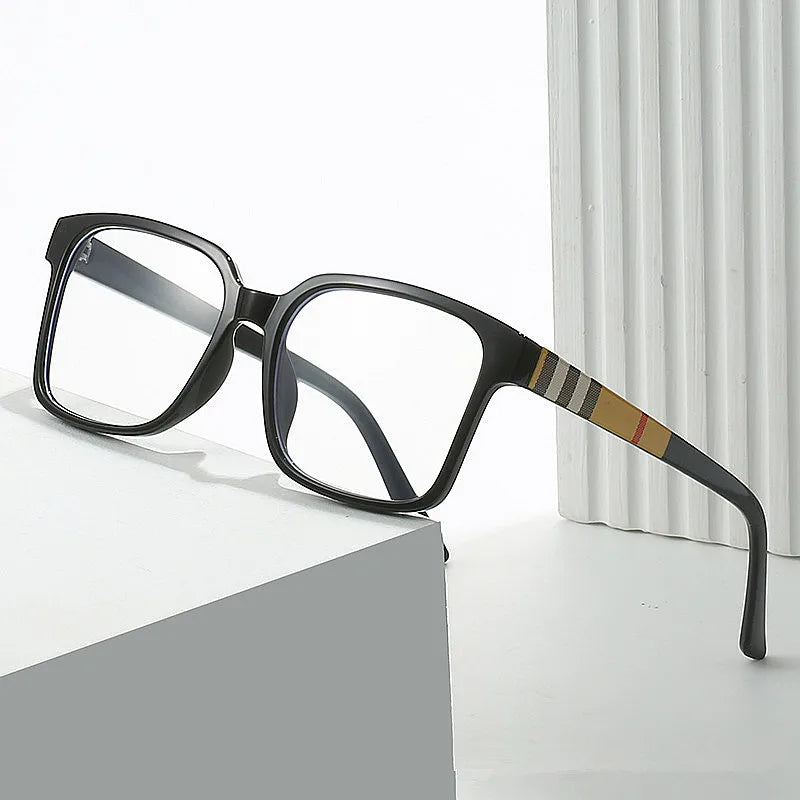 Logo Custom 2025 Fashion Lady Computer Eyeglasses Frames Square Anti Blue Light Glasses for Women MegaBDM
