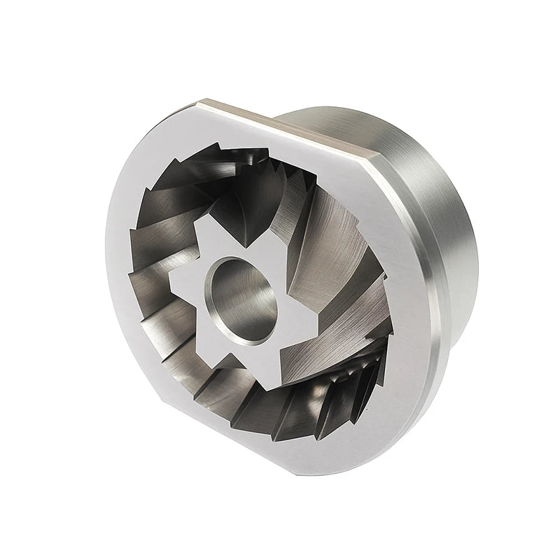 Espresso Machine Parts SS420 Custom Coffee Machine Grinder Parts 48MM Conical Grinder Burr Set for Delonghi MegaBDM